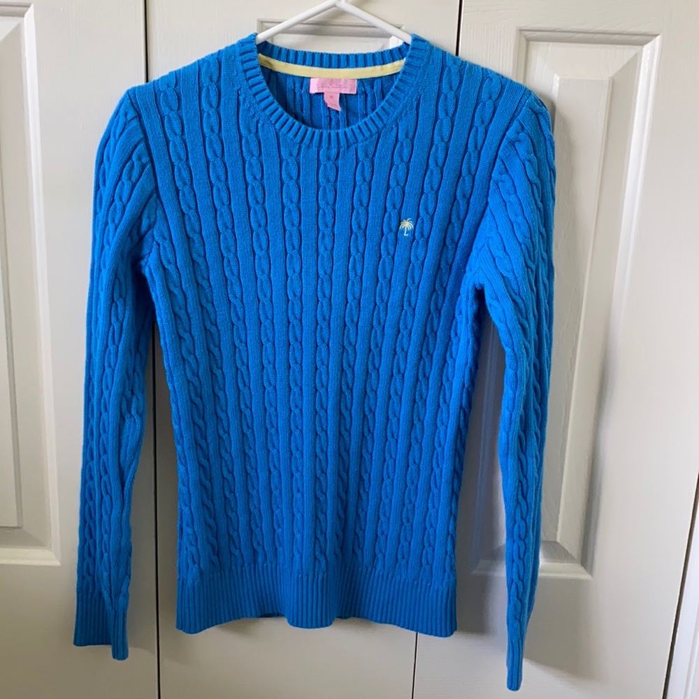 Lilly Pulitzer Cable Knit Sweater